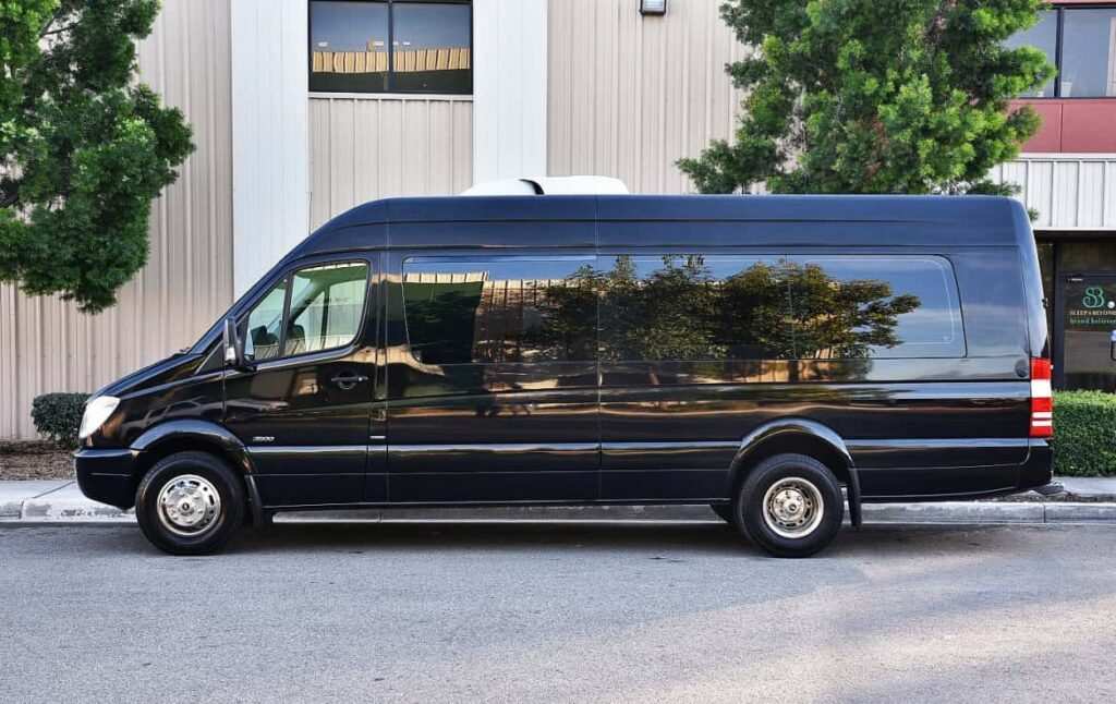 Hire a Mercedes-Benz Sprinter with a Driver