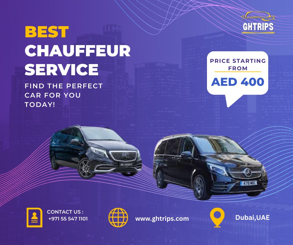 Book Dubai Chauffeur Services