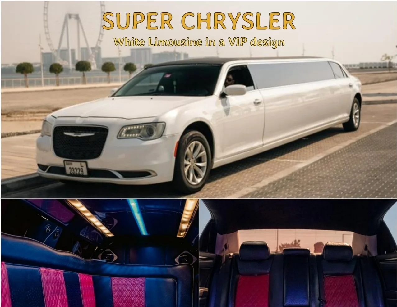 GMC Yukon XL Stretched Limousine Interior design