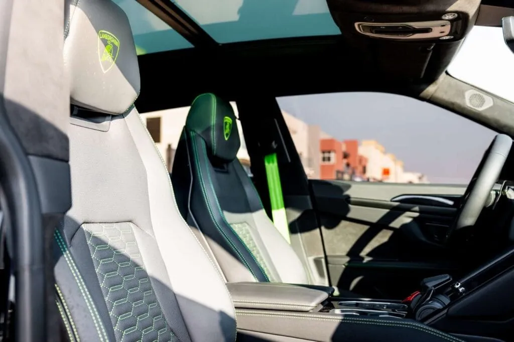 Lamborghini Urus with private Chauffeur Dubai