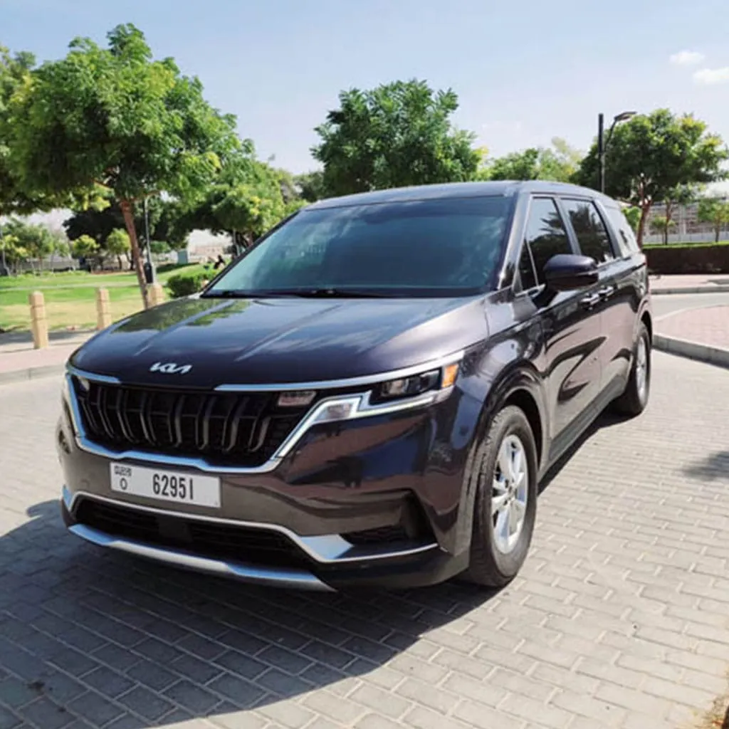 Kia Grand Carnival with Chauffeur Dubai