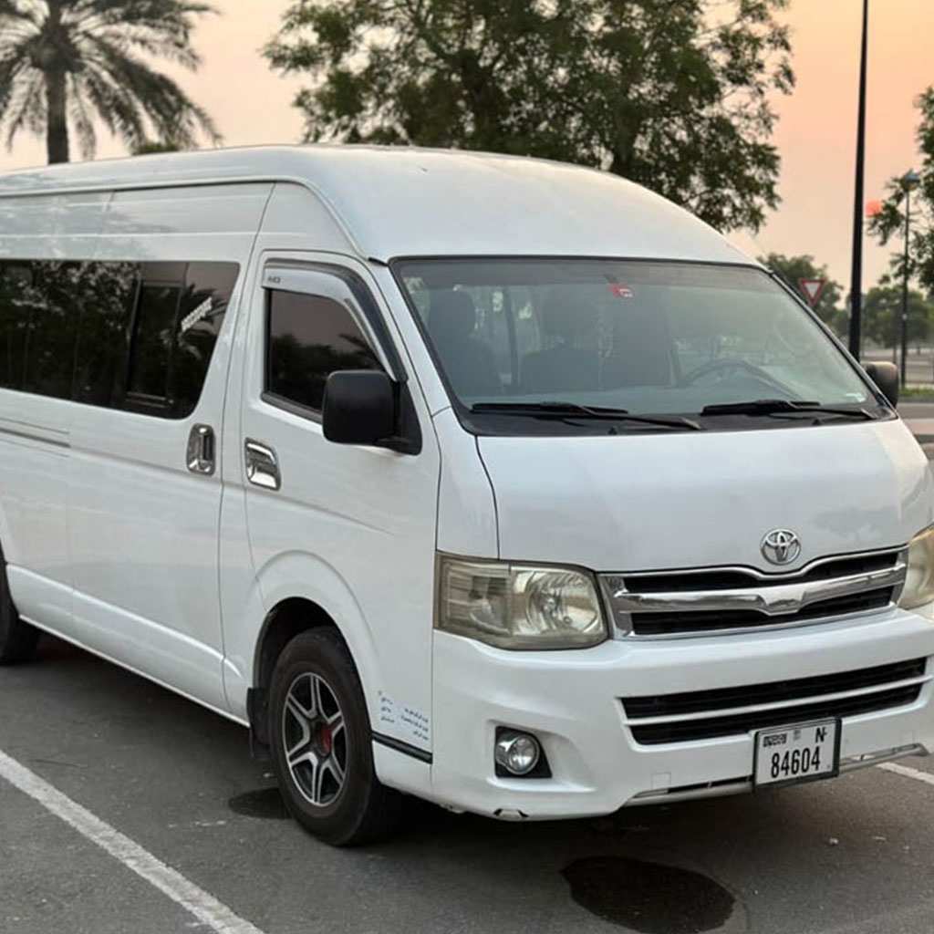 Toyota Hiace With Chauffeur