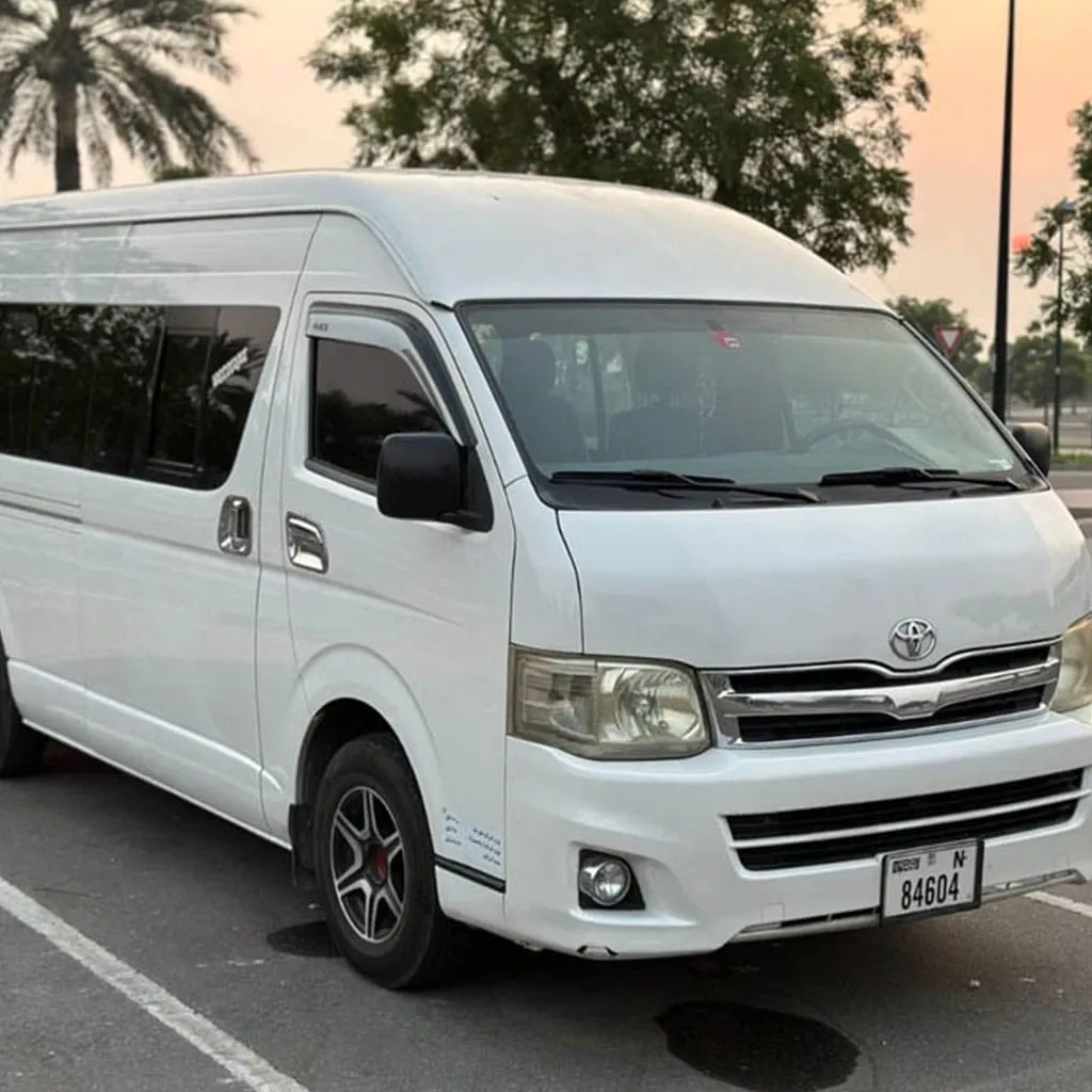 Toyota Hiace With Chauffeur