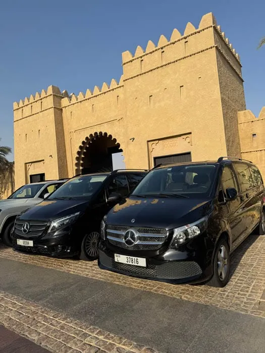 mercedes Benz V Class with Chauffeur UAE