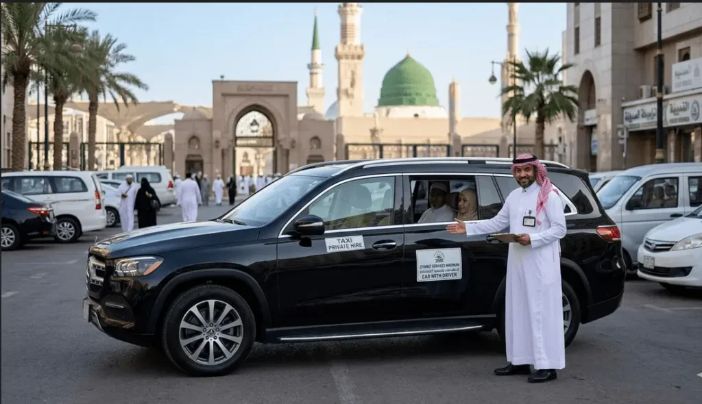 Car with Driver for Ziyarat in Madinah