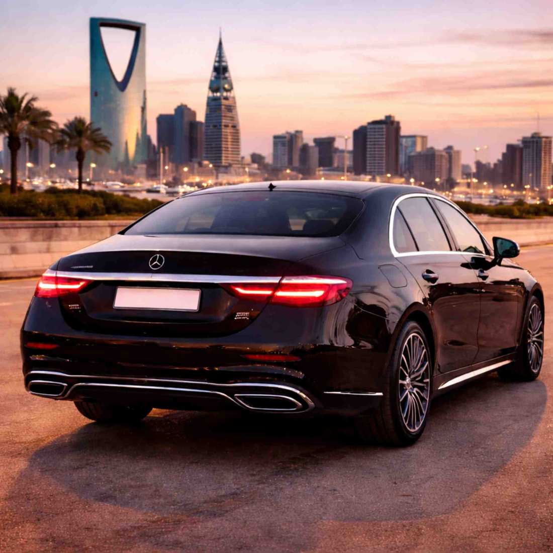 Mercedes S-Class Wedding Car Saudi Arabia