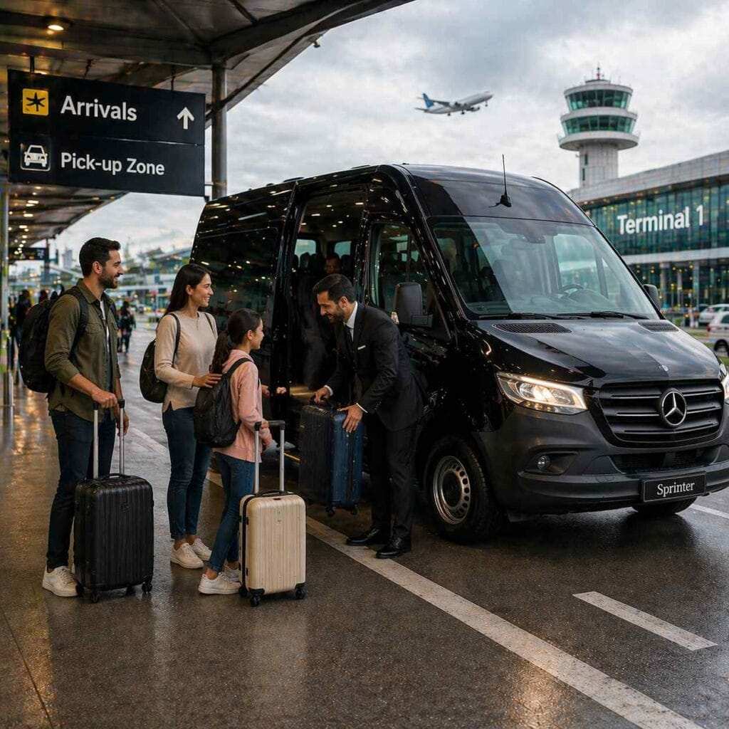 Mercedes Benz Sprinter Van With Driver