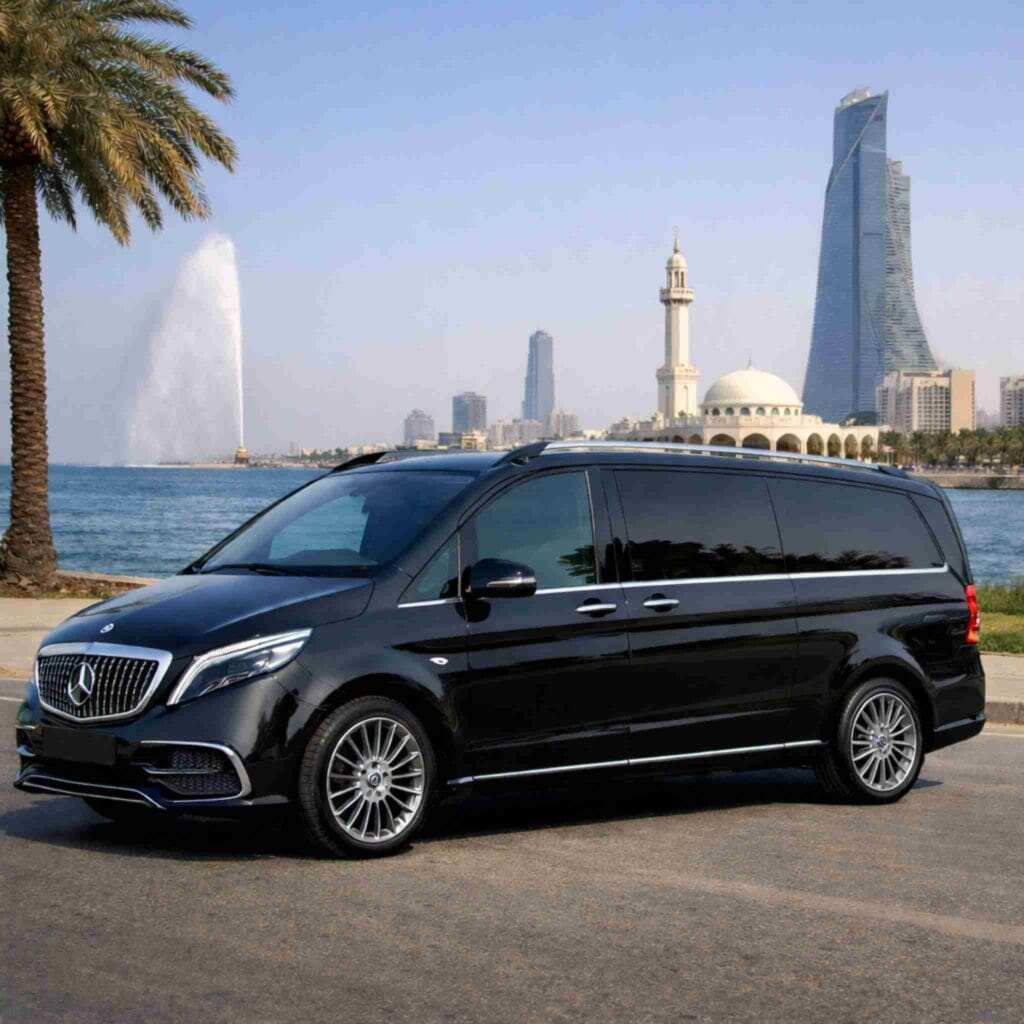 Mercedes Benz V-Class Maybach side profile luxury VIP van