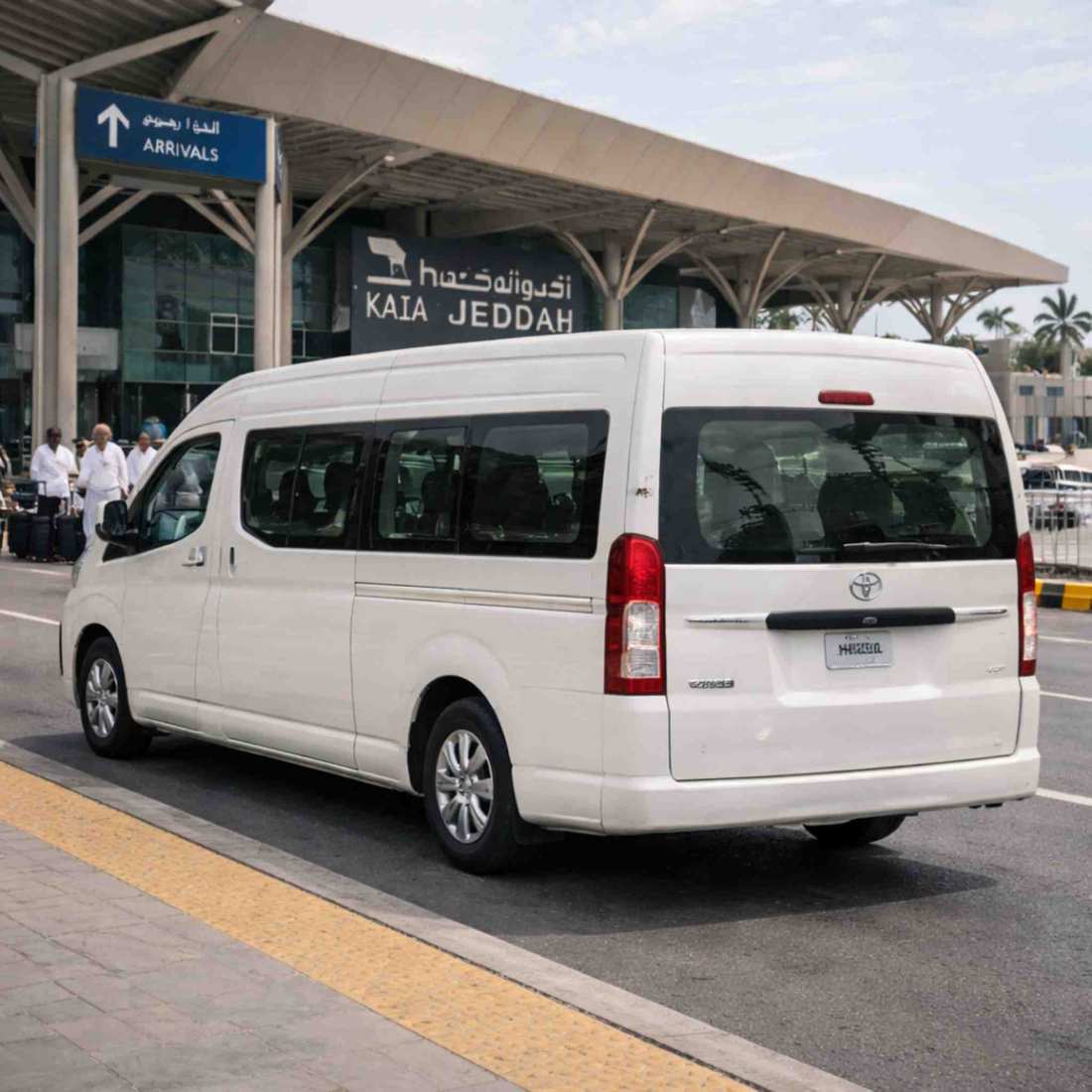 Toyota Hiace group travel van