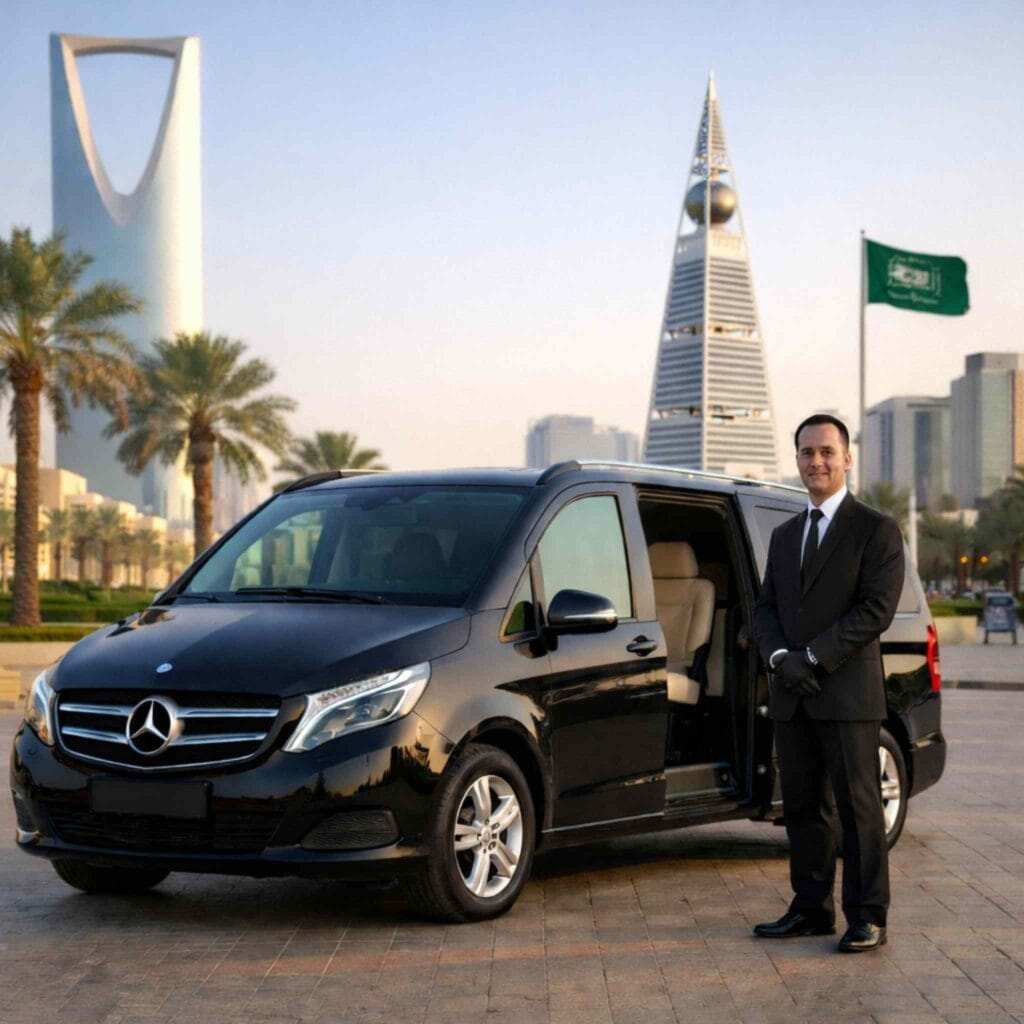 Mercedes V Class chauffeur service Saudi Arabia