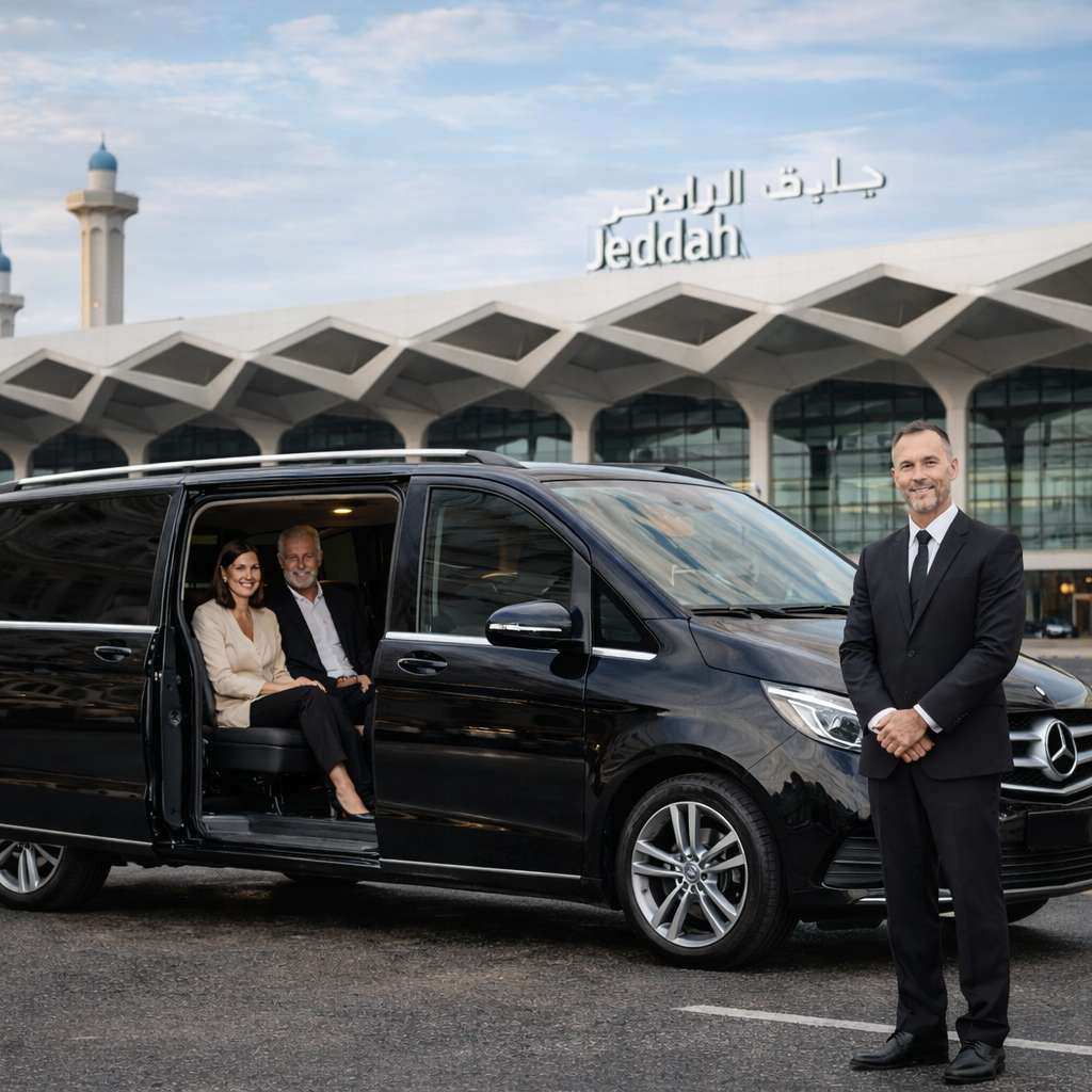 Mercedes V Class luxury van hire Saudi Arabia