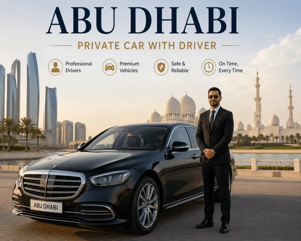 Abu Dhabi Private Car with Driver