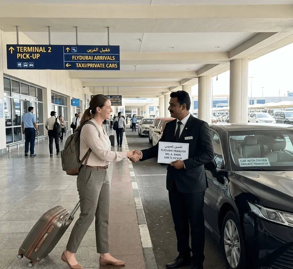 Dubai airport terminal 2 transfer