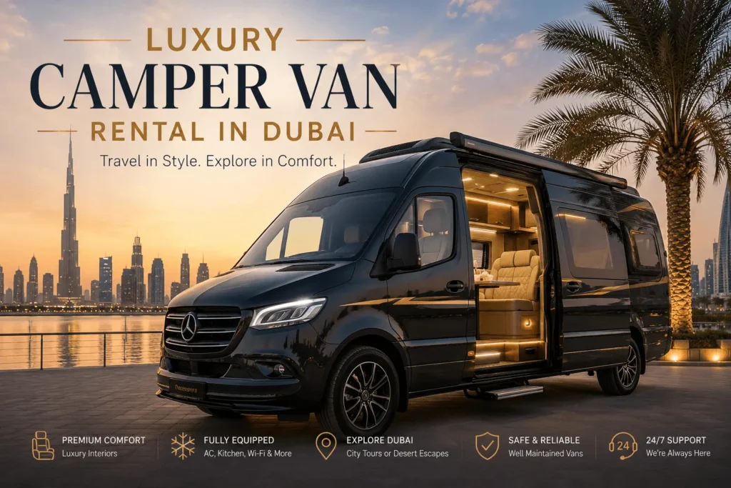 Luxury Camper Van Rental in Dubai