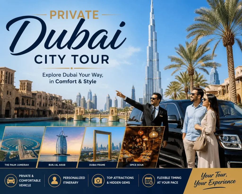 Please generate a image for Private Dubai City Tour