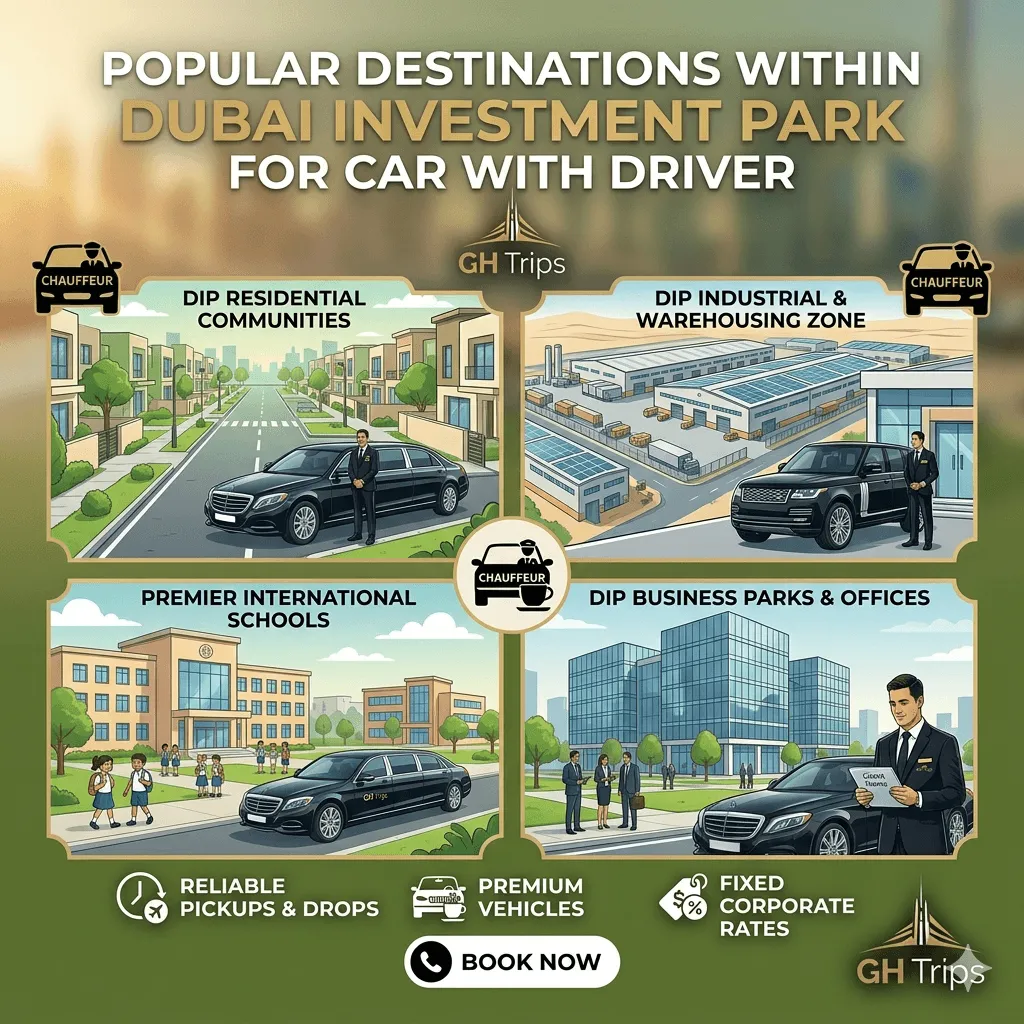 Popular Destinations Within Dubai Investment Park