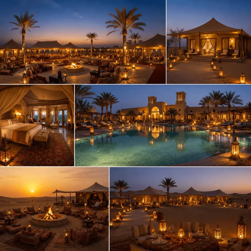 Premium Camps & Desert Resorts We Work With