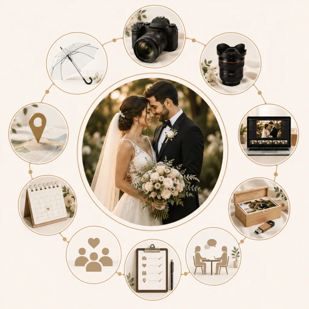 What's Included in Every Wedding Booking