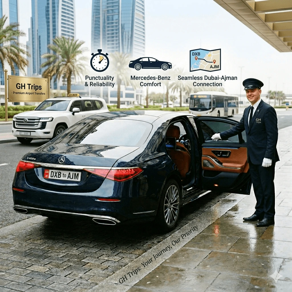 Why Travellers Choose GH Trips for Dubai Airport to Ajman Transfer