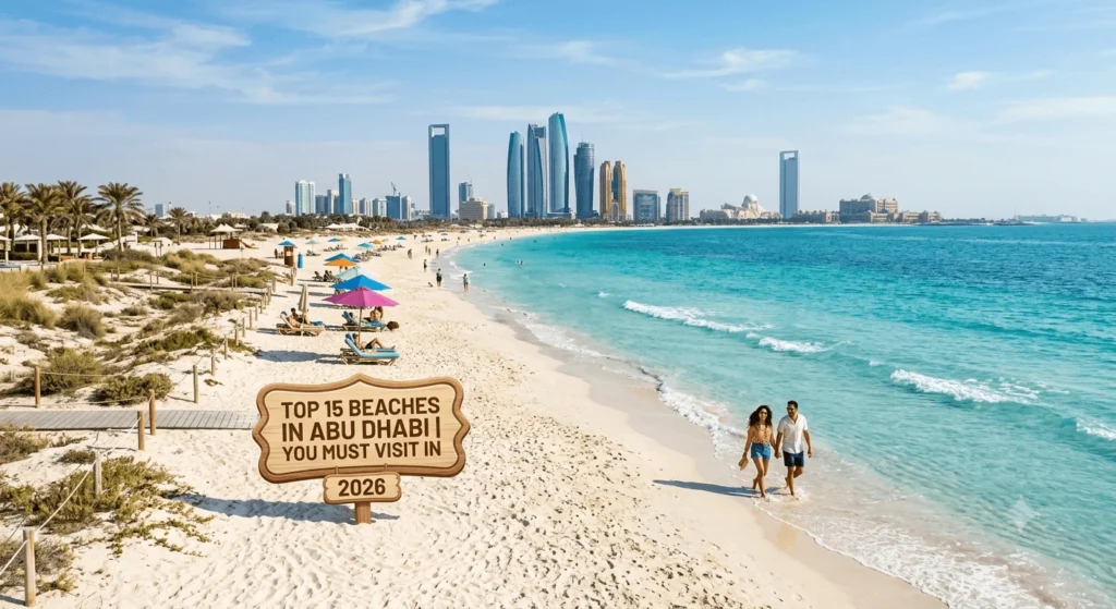 15 beaches in Abu Dhabi