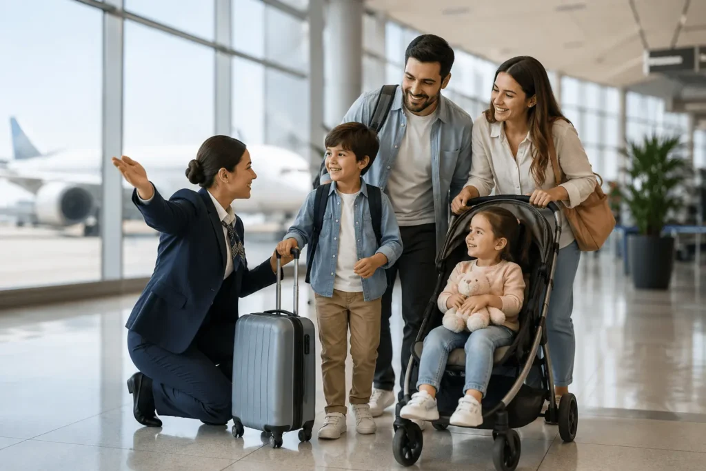 Airport Assistance for Families