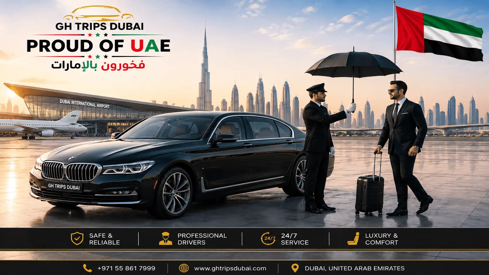 Proud of the UAE: 7 Iconic Dubai Landmarks Best Seen With a Private Driver
