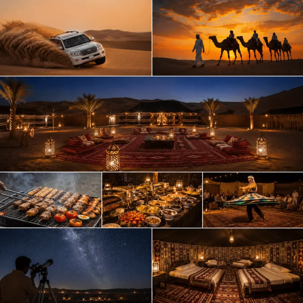 Desert Camping Under the Stars