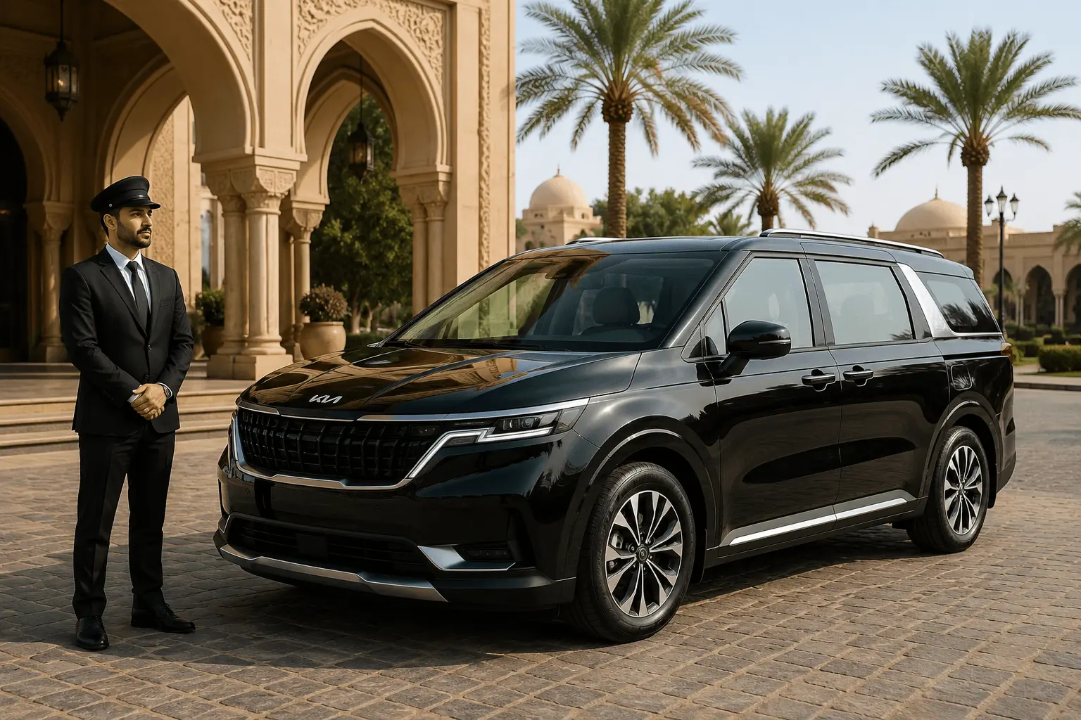 Kia Carnival XL with Driver in Riyadh