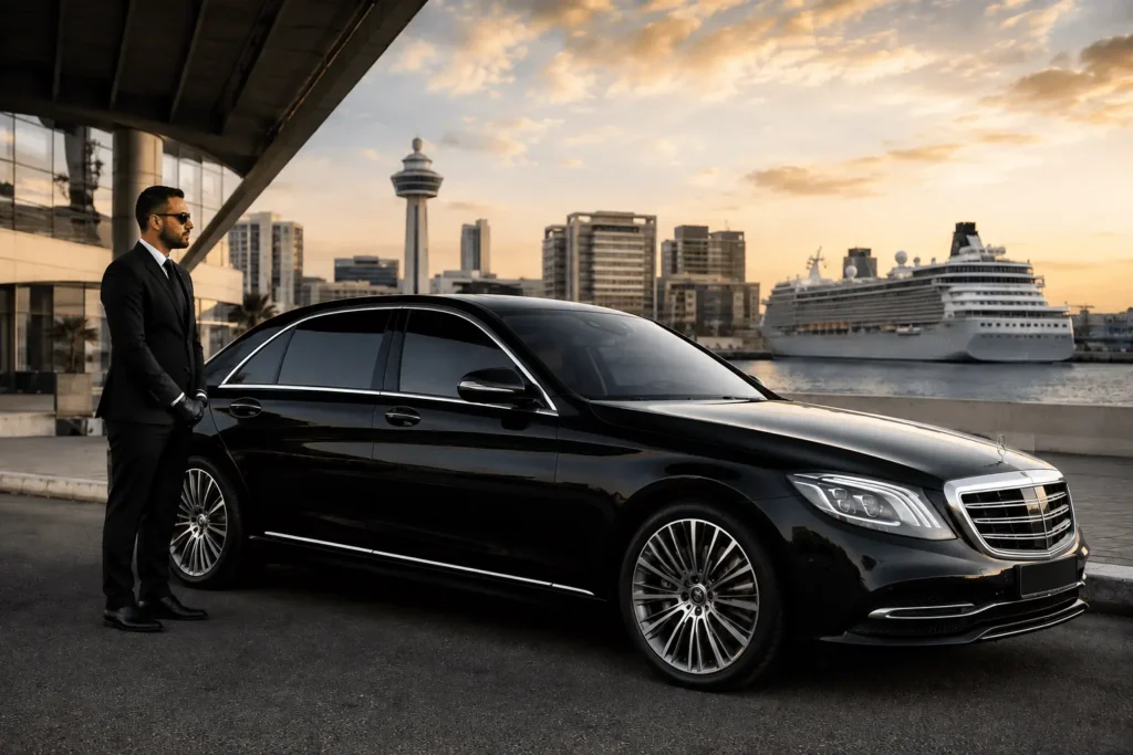 Port Saeed Luxury Car with Driver