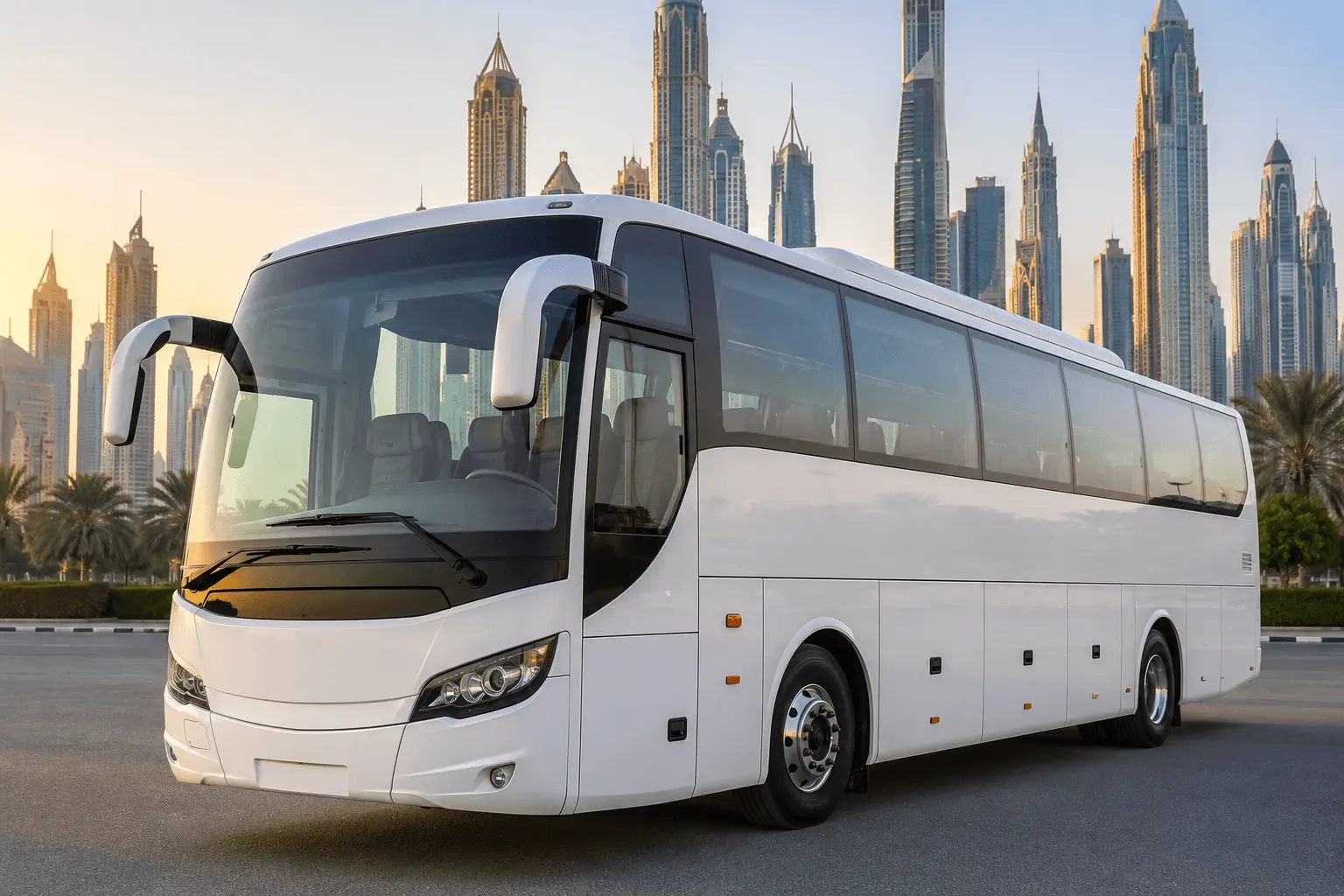 King Long 50-seater luxury coach Dubai