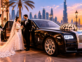 Luxury Wedding Chauffeur Service in Dubai